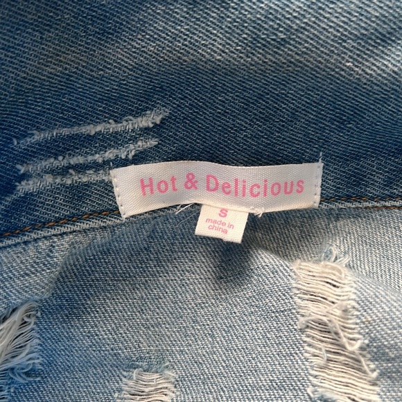 Ultra cropper Denim jacket - Picture 6 of 6